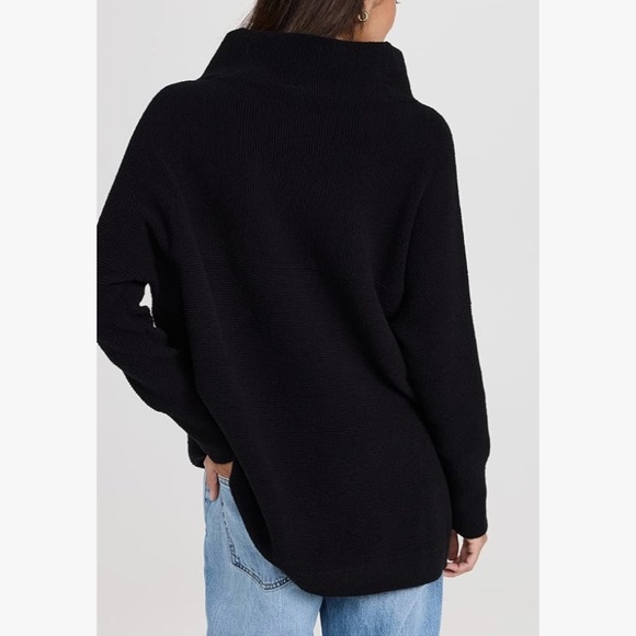 Free People Ottoman Tunic Women Medium Black - Picture 3 of 9